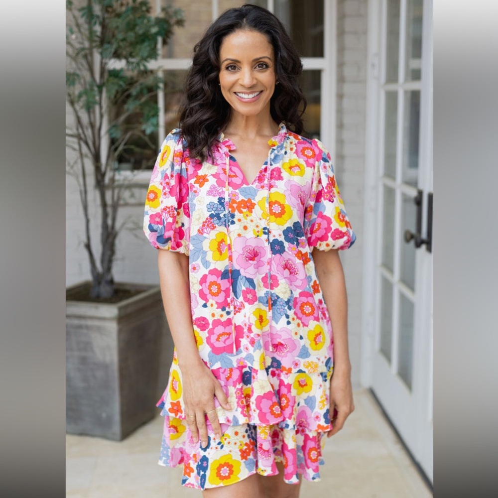 NWOT SugarLips Floral Clarice Dress